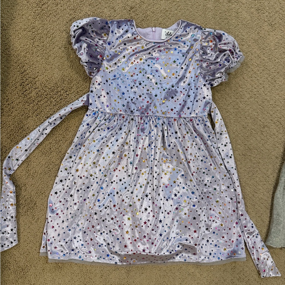 Lola + The Boys Starry Velvet Dress
